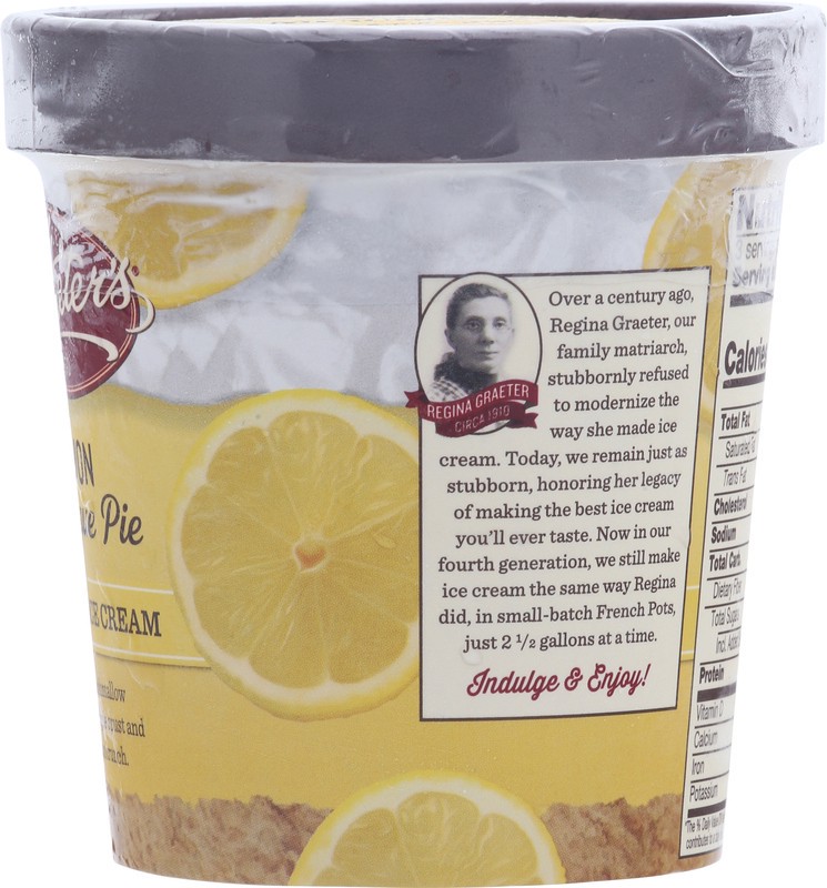 slide 5 of 5, Graeter's French Pot Lemon Meringue Pie Ice Cream 1 pt, 1 pint