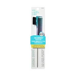 Kiss Colors & Care® 3-in-1 Edge Combrush™ Pintail - Chrome Ombre