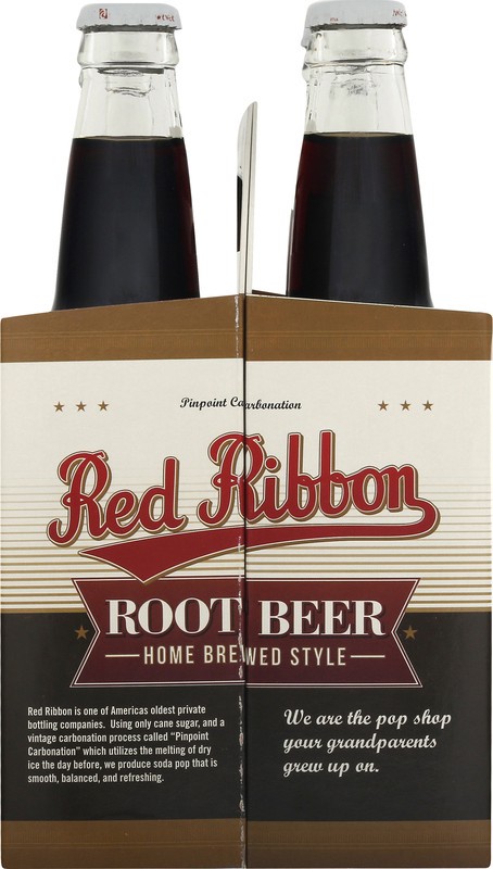 slide 3 of 5, Red Ribbon Root Beer 4 oz, 4 oz