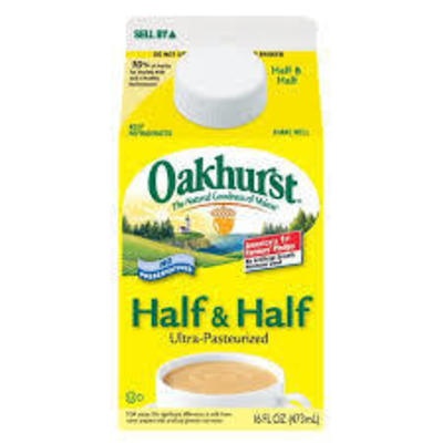 slide 1 of 1, Oakhurst Half N Half, 16 oz