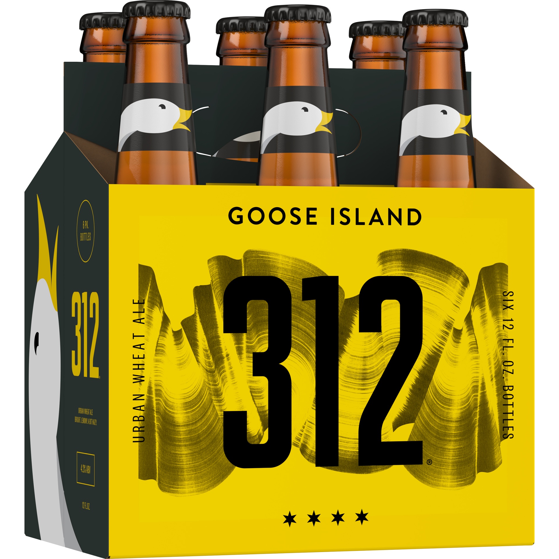 slide 6 of 6, Goose Island Beer Co. 312 Urban Wheat Ale Craft Beer, 6 Pack Beer - 12 FL OZ Bottles, 6 ct; 12 fl oz