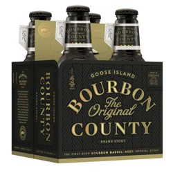 Goose Island 2025 Bourbon County Original Stout, 4 pack 10 fl oz Bottles