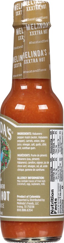 slide 4 of 5, Melinda's Xxxtra Hot Pepper Sauce, 5 oz