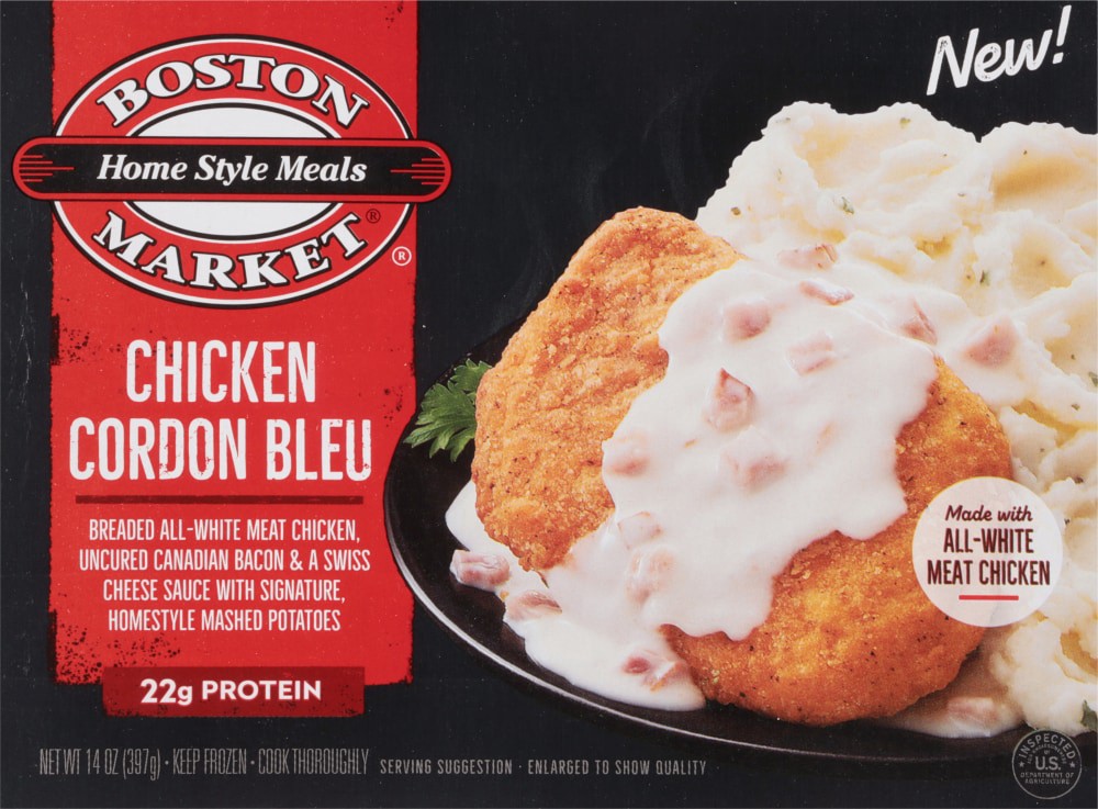 slide 4 of 4, Boston Market Chicken Cordon Bleu 14 oz, 14 oz