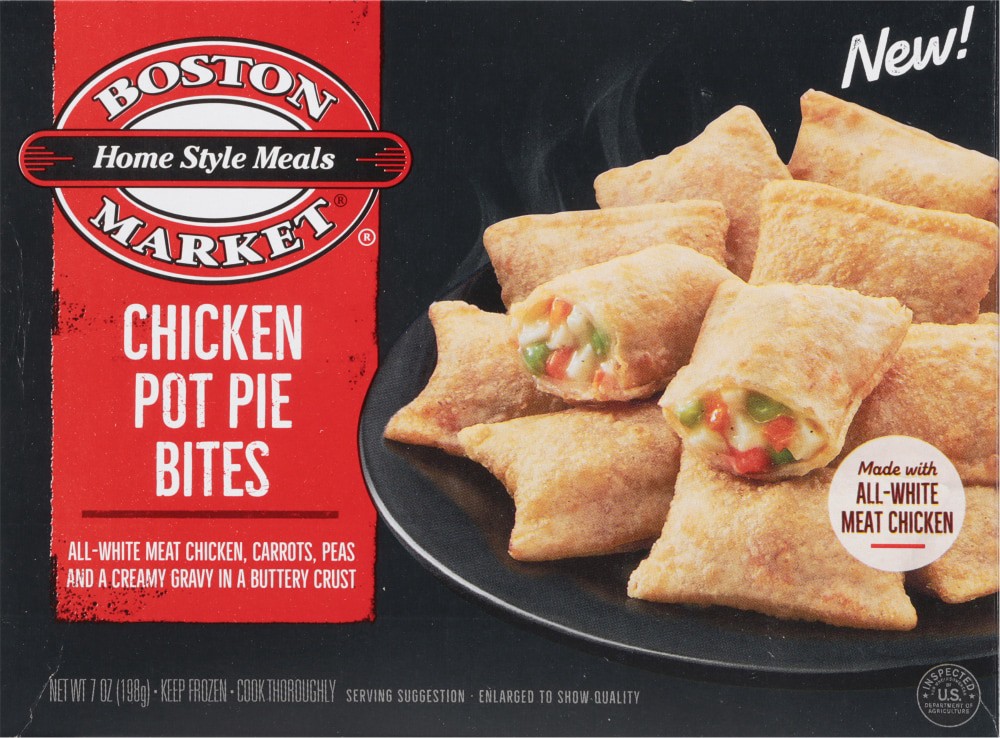 slide 2 of 4, Boston Market Chicken Pot Pie Bites 7 oz, 7 oz