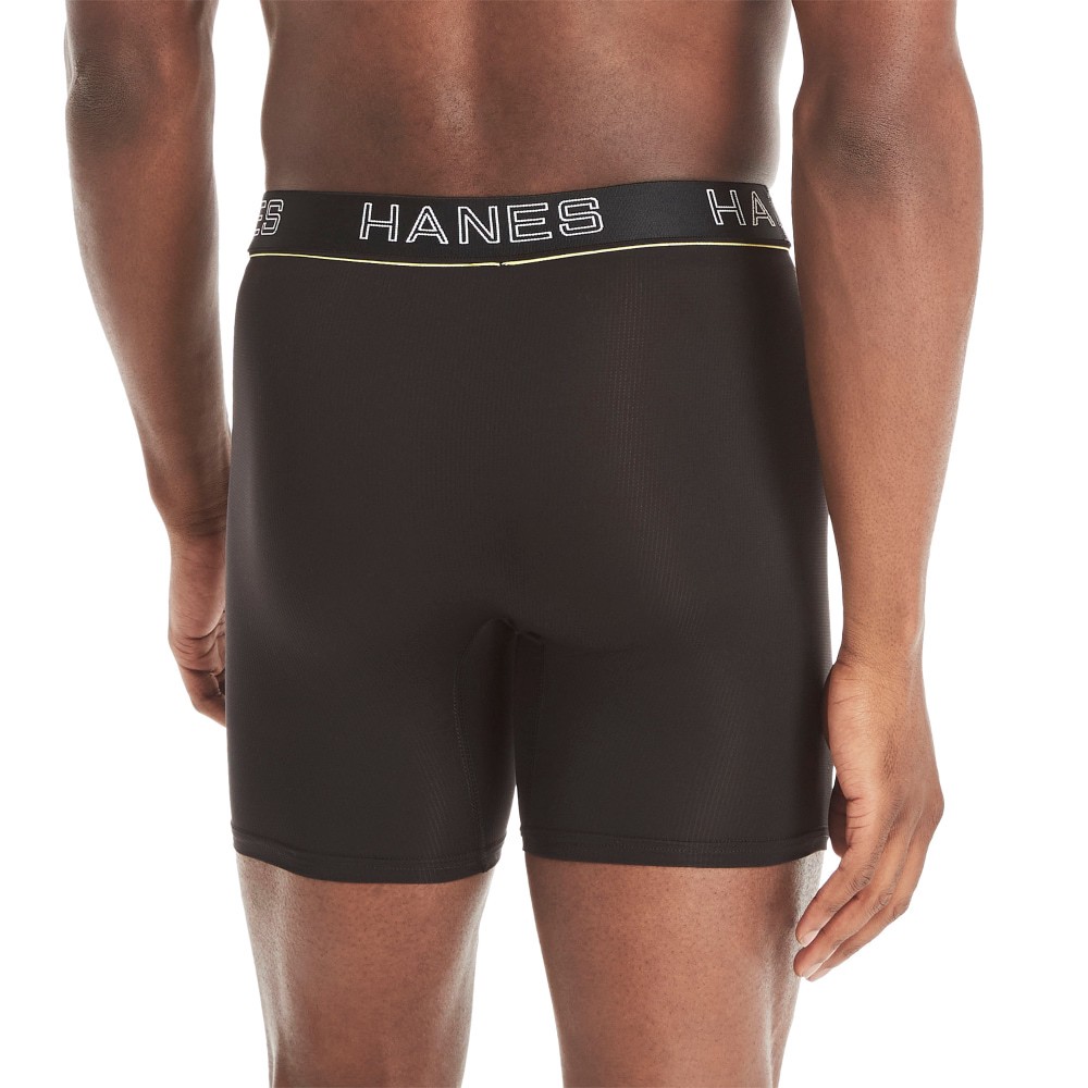 slide 3 of 3, Hanes Ultimate Comfort Flexfit Boxer Brief - 4 Pack, XL