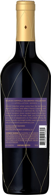 slide 2 of 2, Coppola Cabernet Sauvignon, Paso Robles, 750 ml