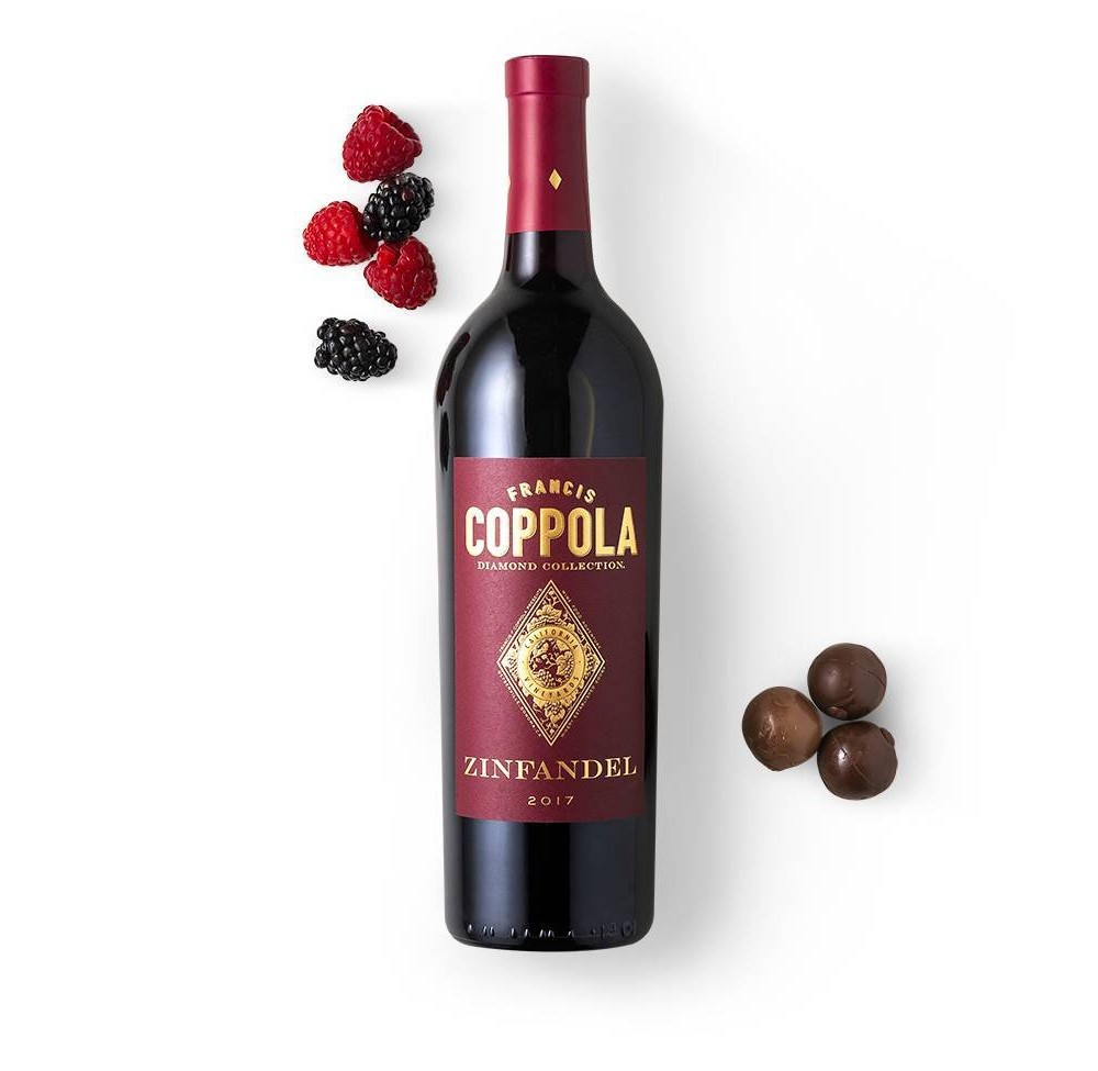 slide 2 of 3, Coppola Zinfandel, 750 ml