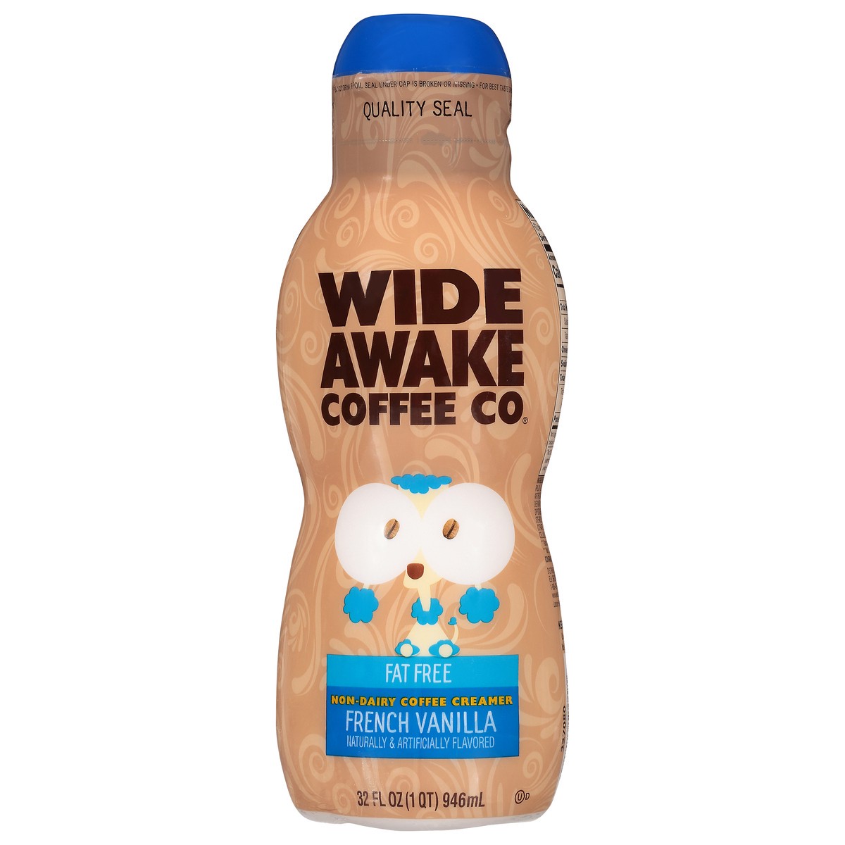 slide 6 of 15, Wide Awake Coffee Co. Non-Dairy French Vanilla Coffee Creamer 32 fl oz, 32 fl oz