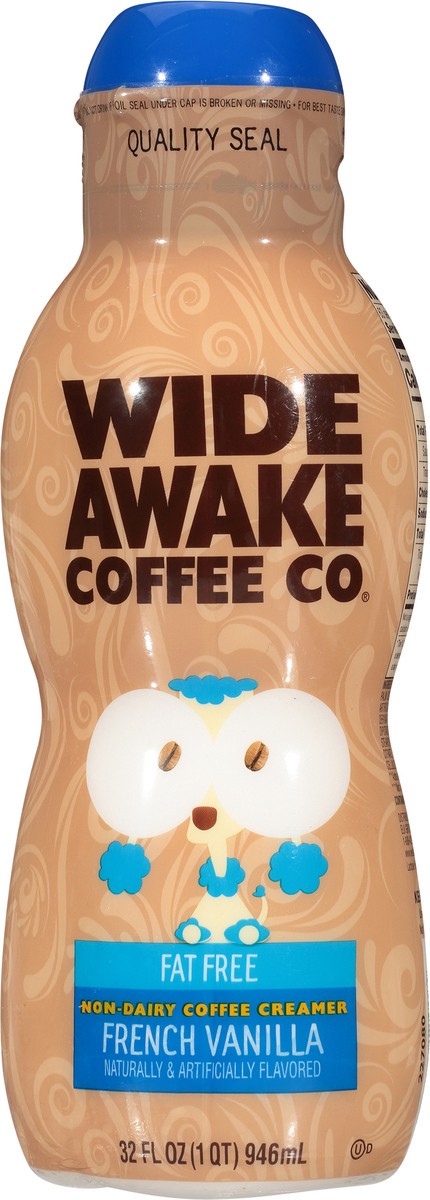 slide 2 of 15, Wide Awake Coffee Co. Non-Dairy French Vanilla Coffee Creamer 32 fl oz, 32 fl oz