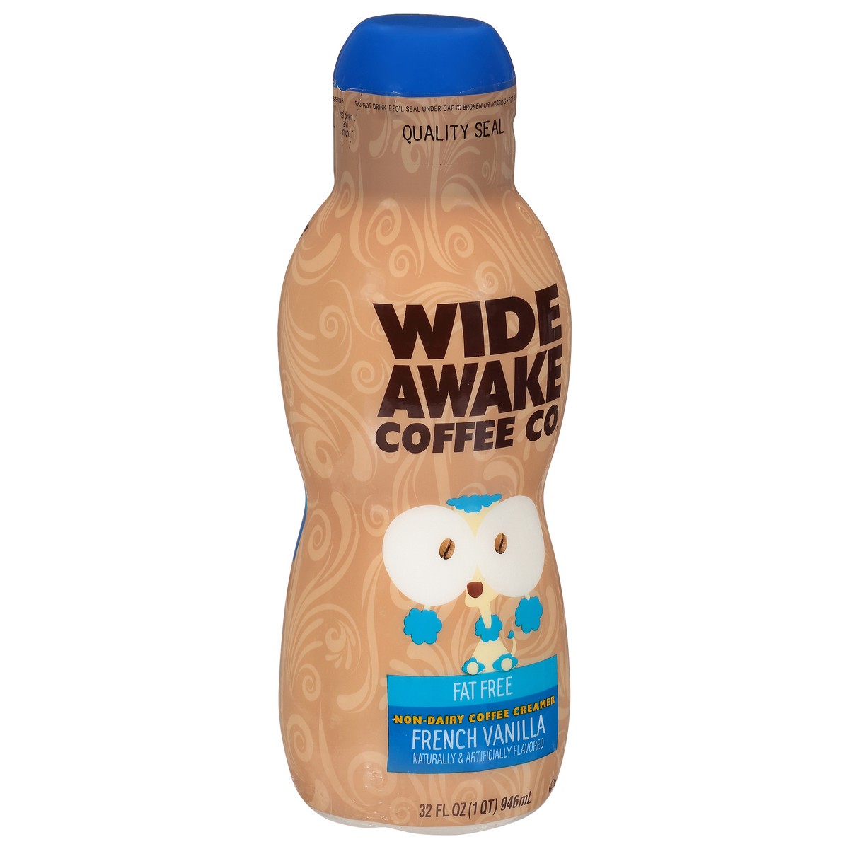 slide 8 of 15, Wide Awake Coffee Co. Non-Dairy French Vanilla Coffee Creamer 32 fl oz, 32 fl oz