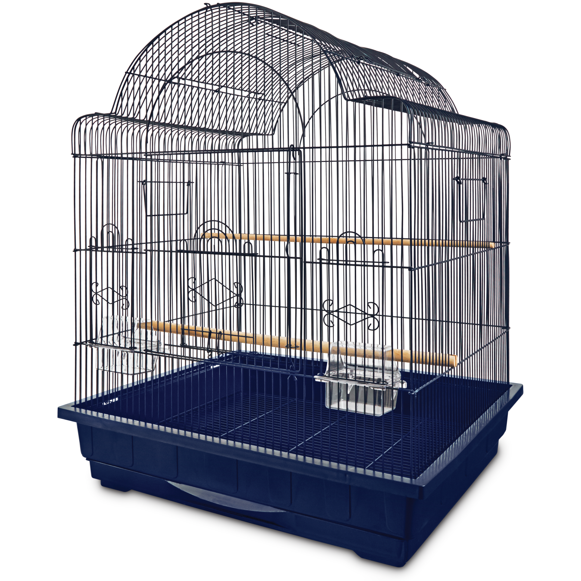 slide 1 of 1, You & Me Parrot Open Top Cage, 32 in