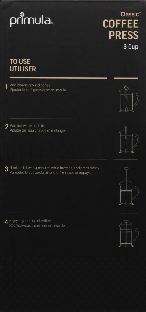 slide 5 of 5, Primula 8 Cup Classic Coffee Press 1 ea, 1 ct