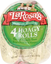 La Rosa's Family Recipe Hoagy Rolls