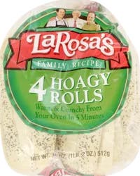 La Rosa's Family Recipe Hoagy Rolls