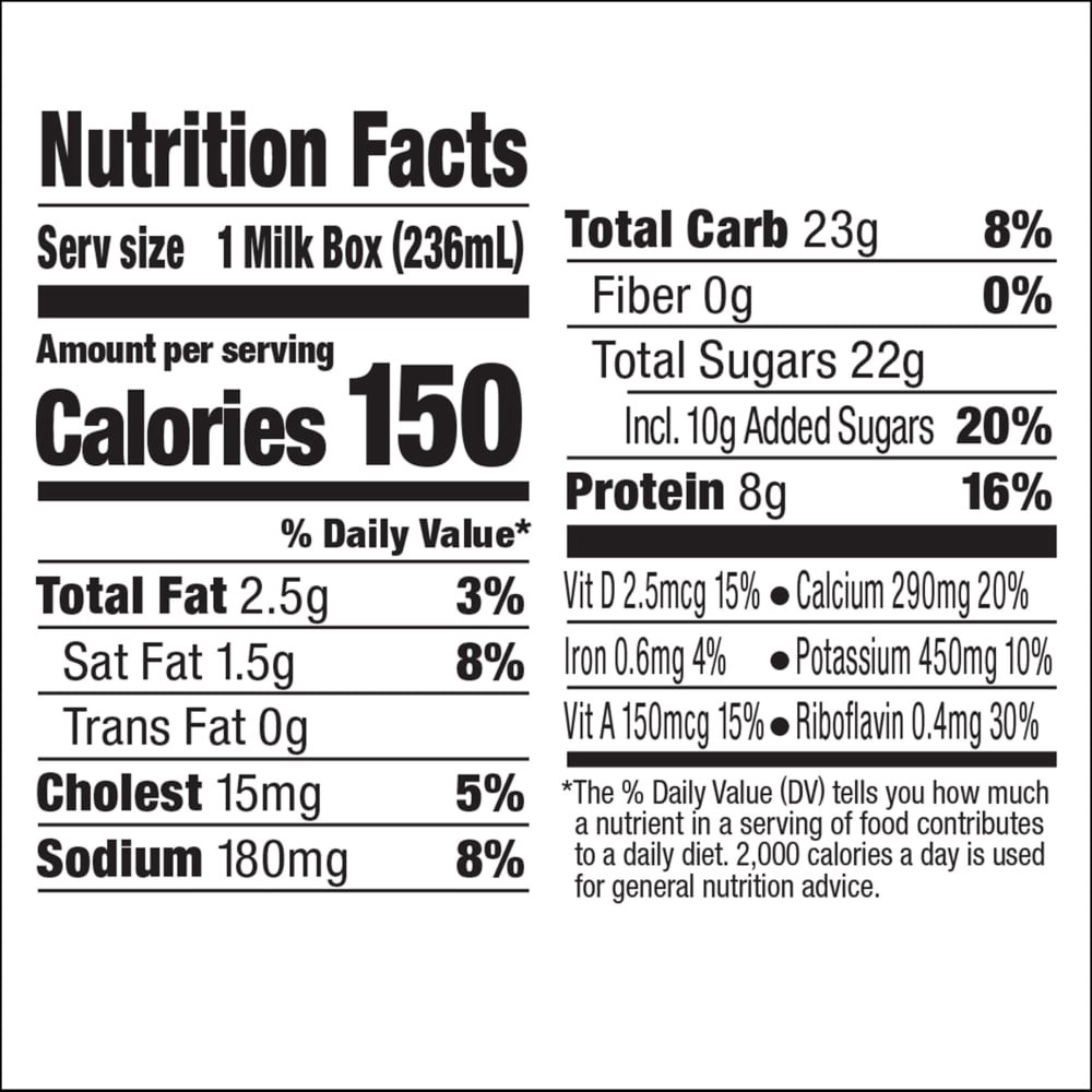 slide 3 of 6, Horizon Organic Reduced Fat Chocolate Milk, 8 oz