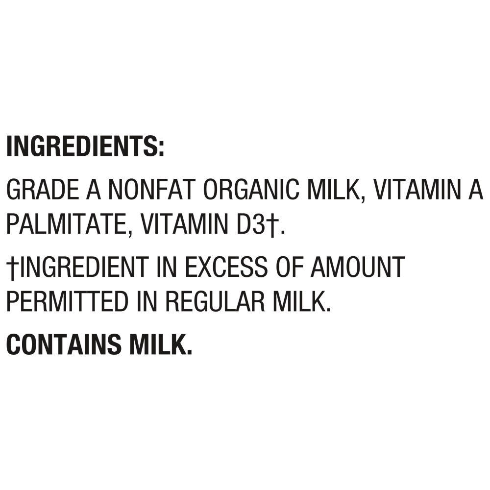 slide 4 of 6, Horizon Organic Organic 0% Fat Free Milk, 64 fl oz