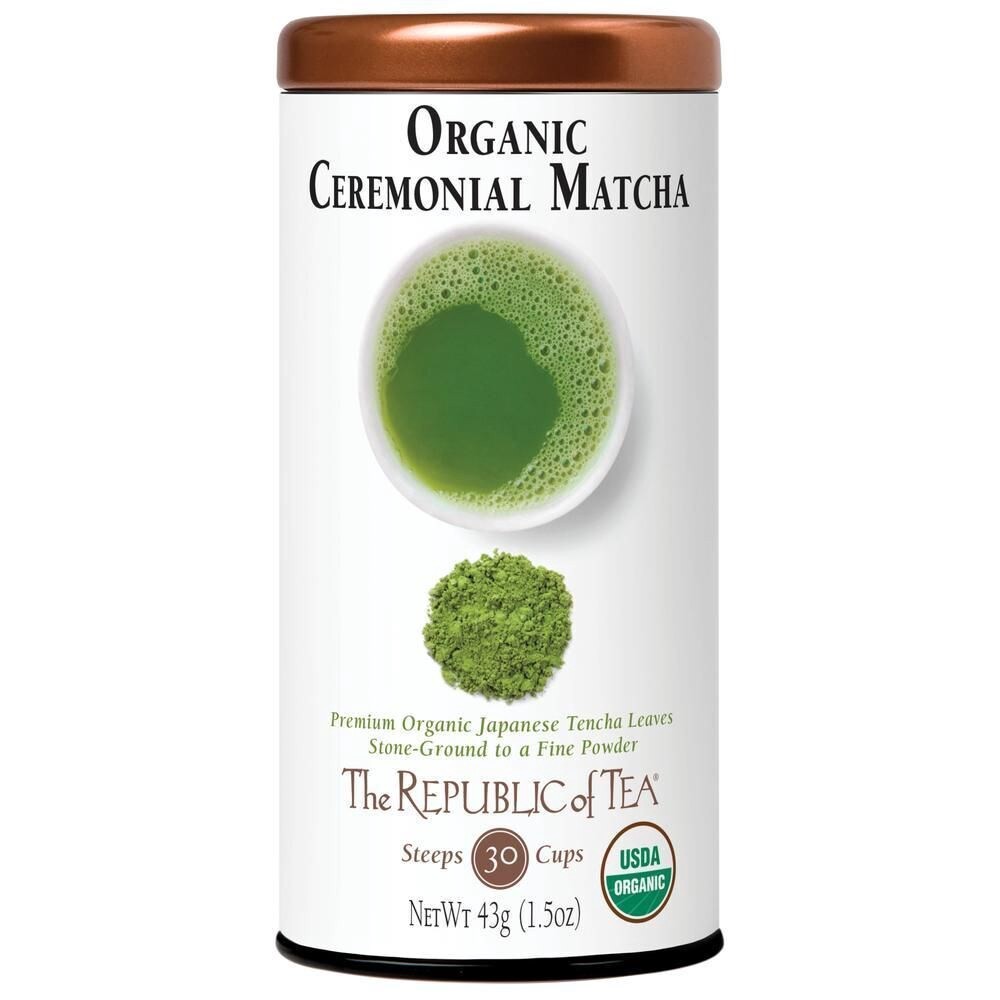 slide 2 of 3, The Republic of Tea Organic Ceremonial Matcha Green Tea Powder, 1.5 oz