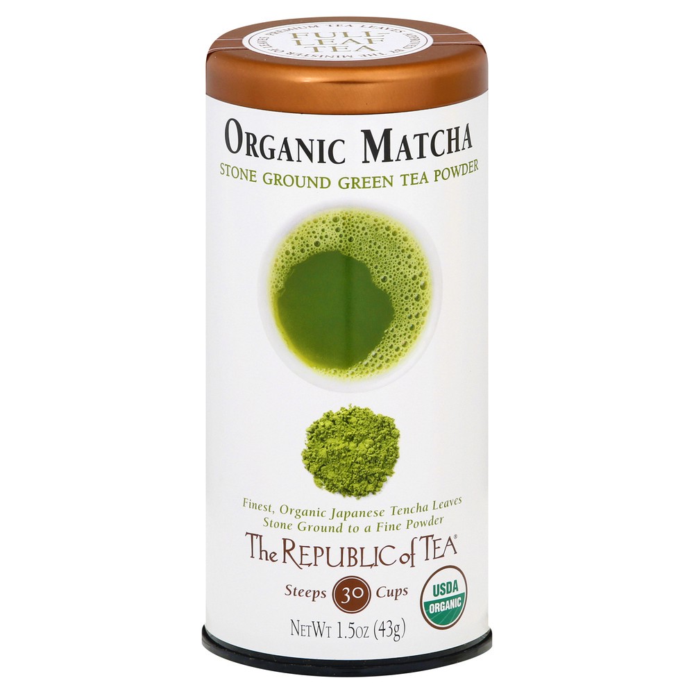 slide 1 of 1, The Republic of Tea Organic Ceremonial Matcha Green Tea Powder, 1.5 oz