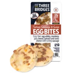 Three Bridges™ Turkey Sausage & Swiss Egg White Bites