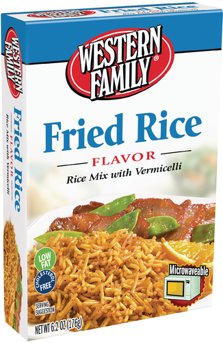 slide 1 of 1, Western Family Instant Fried Rice, 6.2 oz