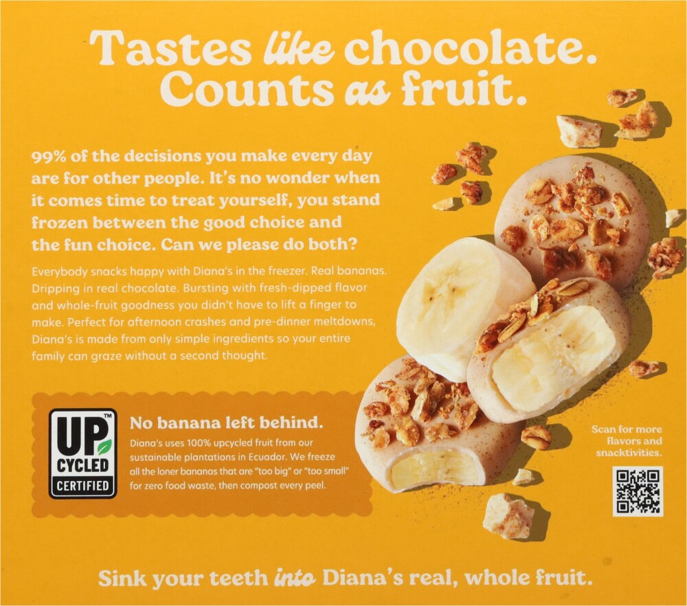 slide 3 of 6, Dianas Banana Wht Choc Cinn, 8 oz