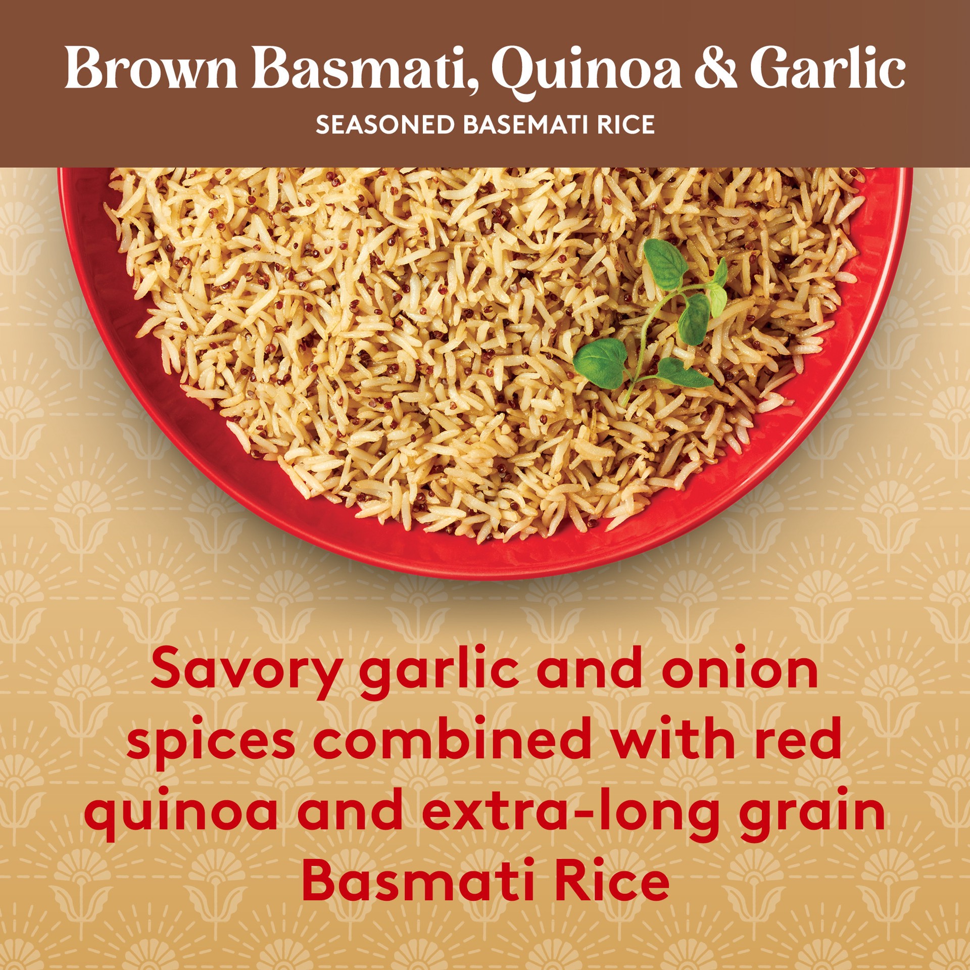 slide 2 of 5, Royal Seasoned Brown Basmati Quinoa & Garlic Basmati Rice 8.5 oz, 8.5 oz