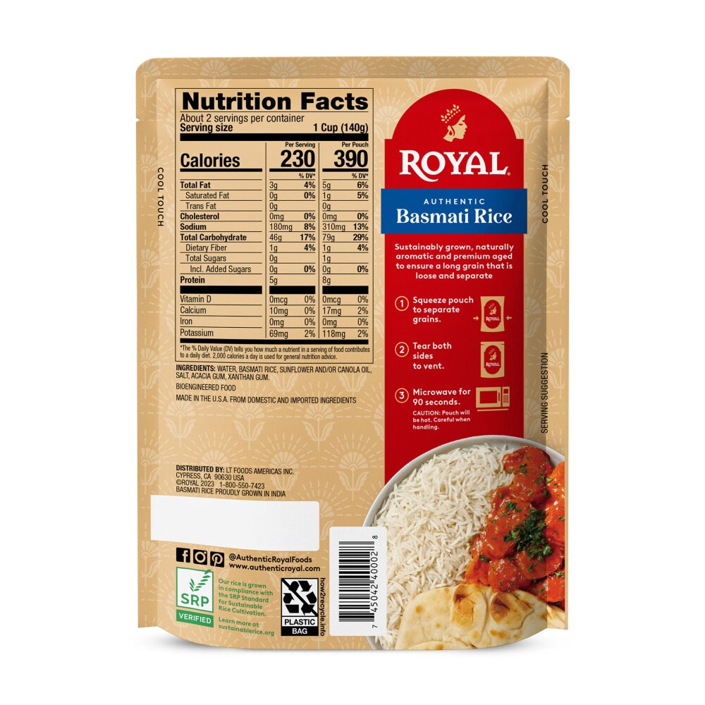 slide 6 of 6, Royal Rice, 8.5 oz
