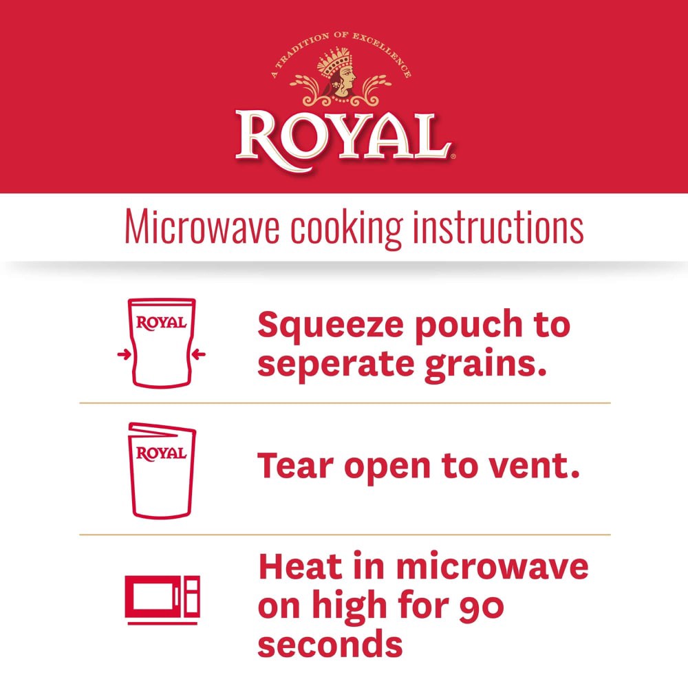 slide 4 of 6, Royal Rice, 8.5 oz