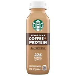Starbucks Coffee & Protein Caffe Mocha 12oz