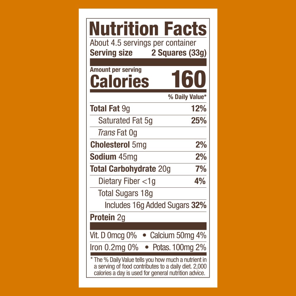 slide 3 of 6, GHIRARDELLI Milk Chocolate Caramel Waffle Cone Squares, 5.2 oz Bag, 5.2 oz