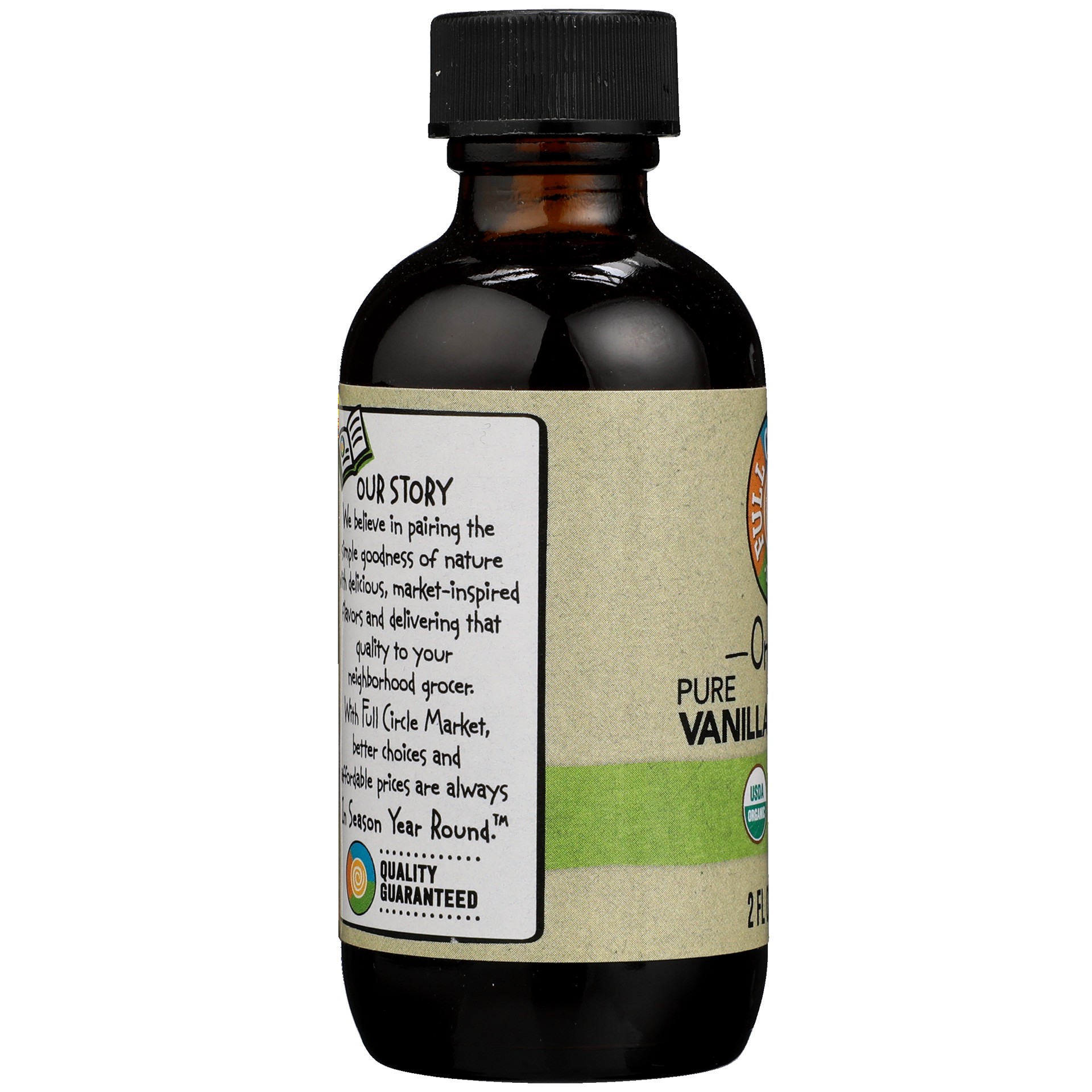 slide 5 of 6, Full Circle Market Organic Pure Vanilla Extract 2 fl oz, 2 fl oz