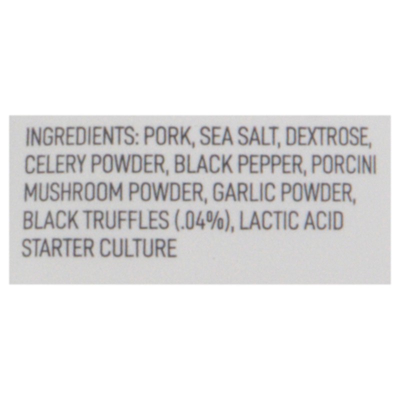 slide 2 of 5, Brooklyn Cured Uncured Pork Salami with Black Truffles 5 oz, 5 oz