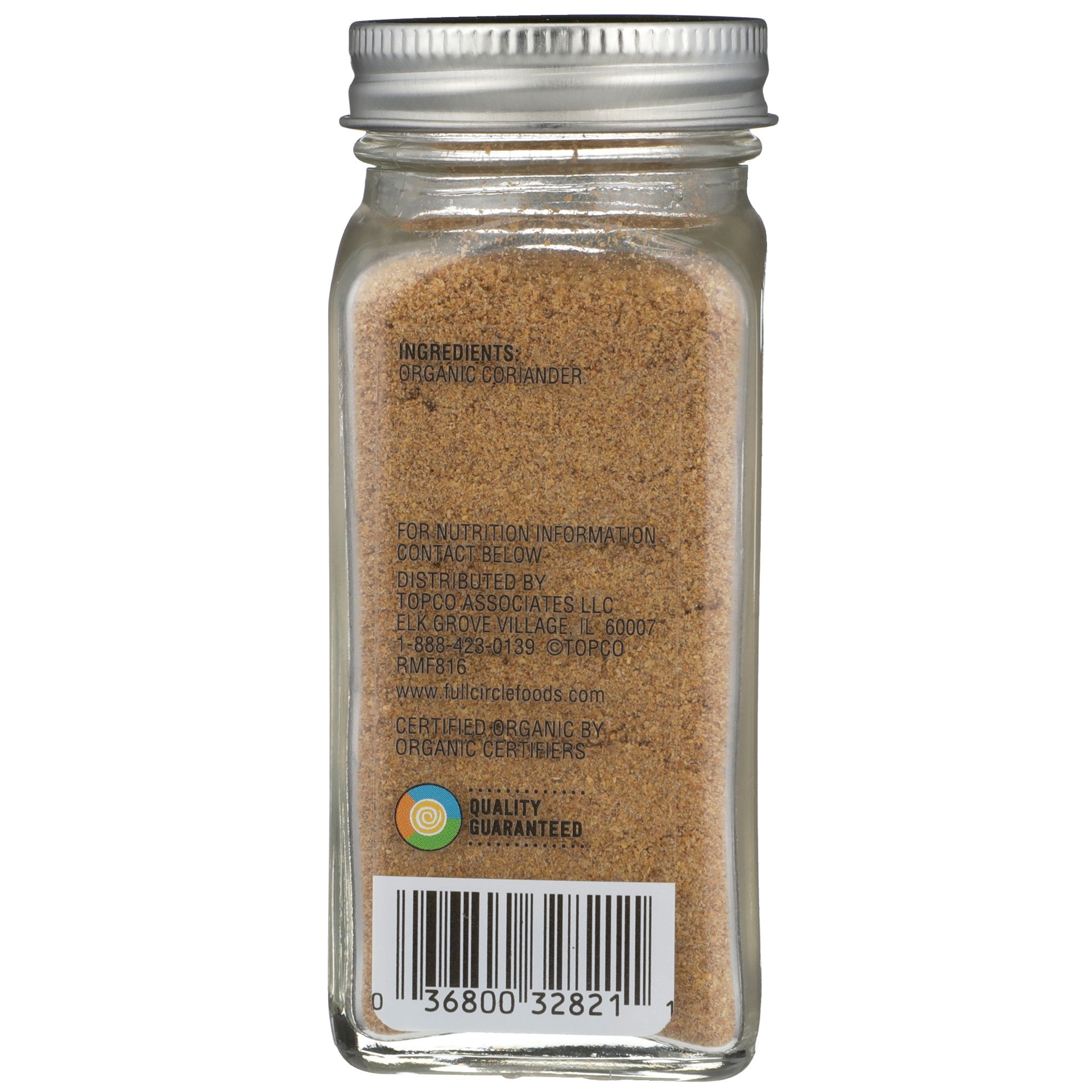 slide 6 of 6, Full Circle Market Organic Ground Coriander 1.4 oz, 1.4 oz
