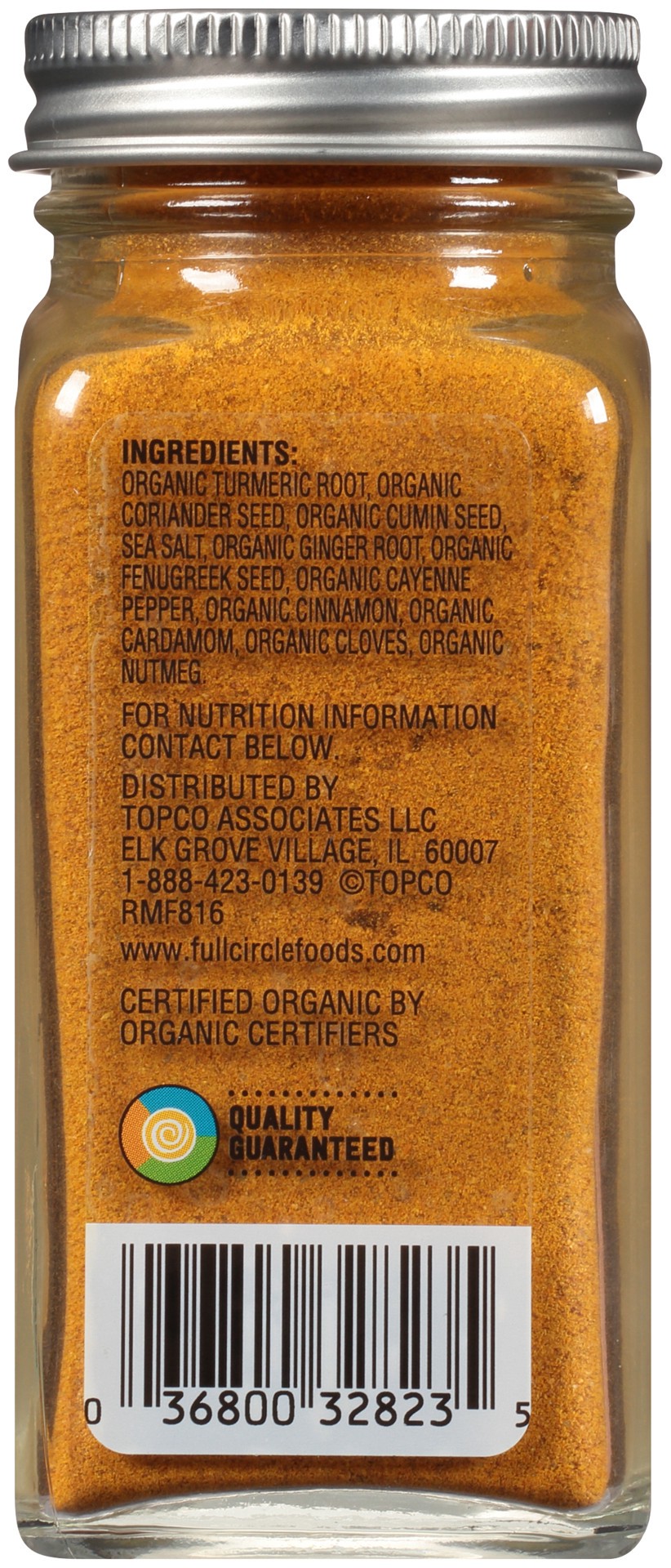 slide 2 of 6, Full Circle Market Organic Curry Powder 1.8 oz, 1.8 oz