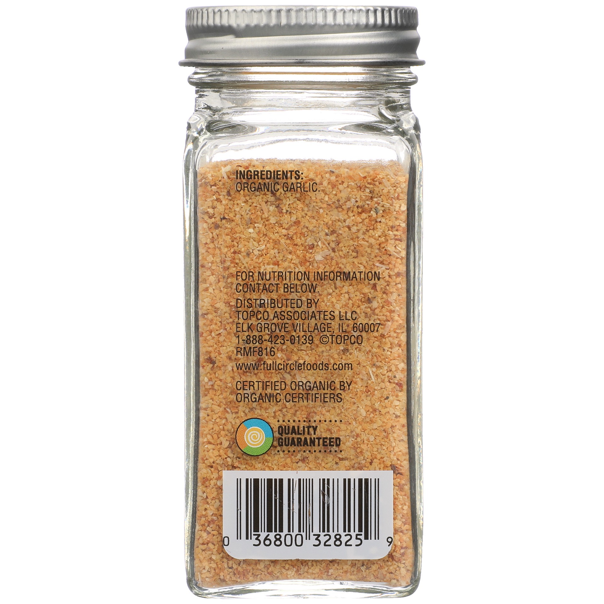 slide 2 of 6, Full Circle Market Organic Garlic Powder 2.3 oz, 8 oz