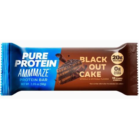 slide 1 of 1, Pure Protein Ammmaze Blackout Cake, 2.08 oz
