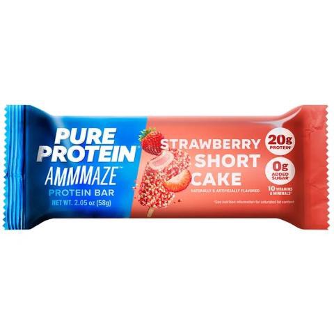 slide 1 of 1, Pure Protein Ammmaze Strawberry Shortcake, 2.08 oz