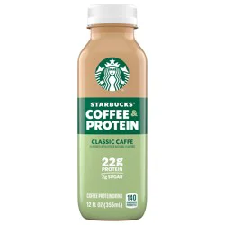 Starbucks Coffee & Protein Caffe Classic 12 fl oz