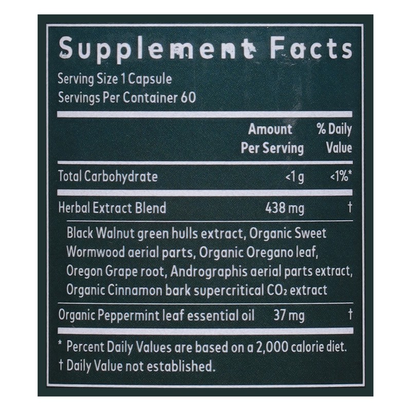 slide 4 of 5, Gaia Herbs Microbiome Cleanse, 60 ct