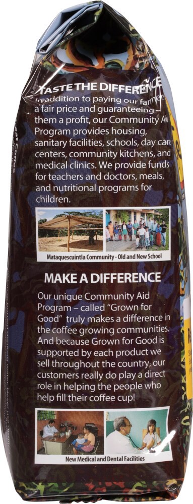 slide 4 of 4, The Organic Coffee Co. Regular Roast Ground Rainforest Blend Coffee 12 oz, 12 oz