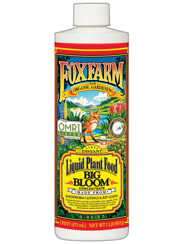 slide 5 of 5, FOX FARM FoxFarm FX14091 Big Bloom Liquid Concentrate Organic Plant Food, 16 oz