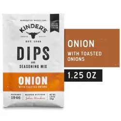 Kinder's Onion Dip And Seasoning Mix - 1.25 Oz