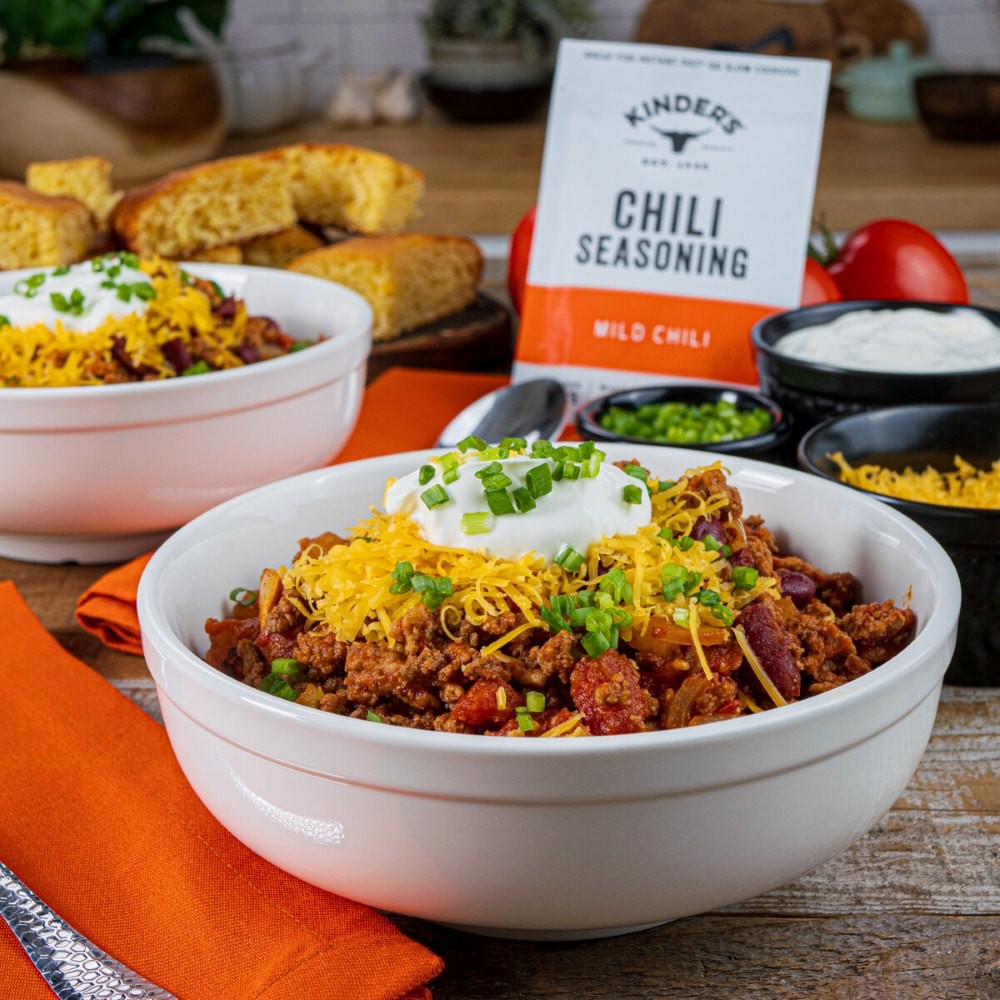 slide 3 of 5, Kinder's Mild Chili Seasoning Mix 1.1 oz, 1.1 oz