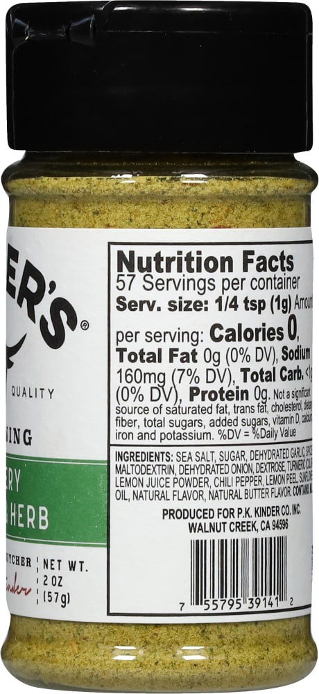 slide 3 of 4, Kinder's® Buttery Buttery Garlic & Herb, 2 oz