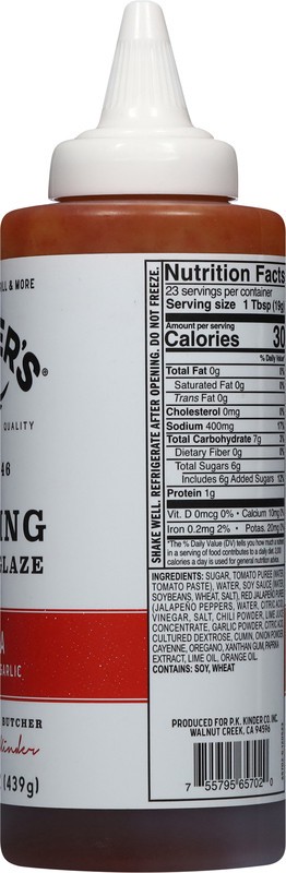 slide 3 of 5, Kinder Fajita Sauce, 15.5 oz