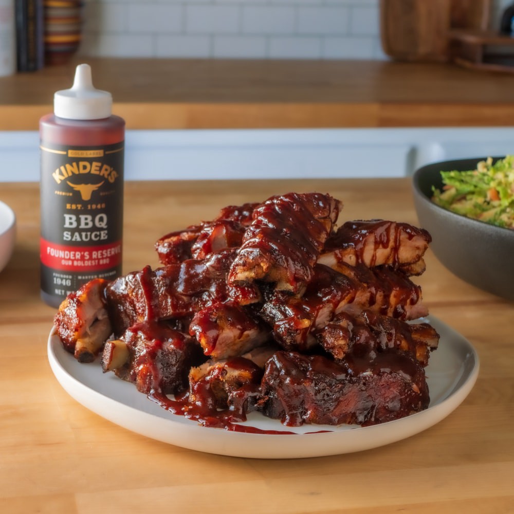 slide 4 of 4, Kinder's Red Taco Hot Sauce, 15.5 oz