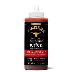 Kinder's® Hot Honey Glaze Gold Label Chicken & Wing Dipping Sauce, 16.1 oz