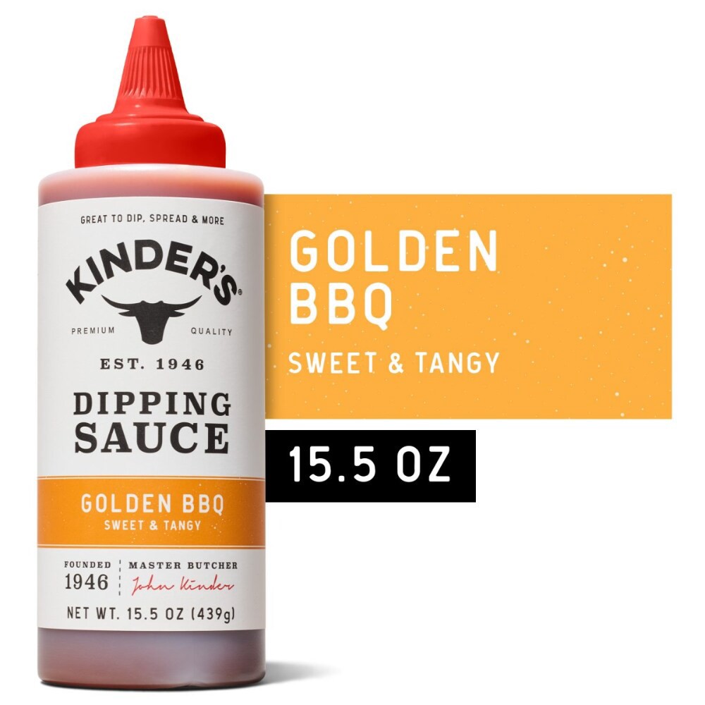 slide 3 of 5, Kinder's Golden BBQ Dipping Sauce - 15.5 oz, 15.5 oz