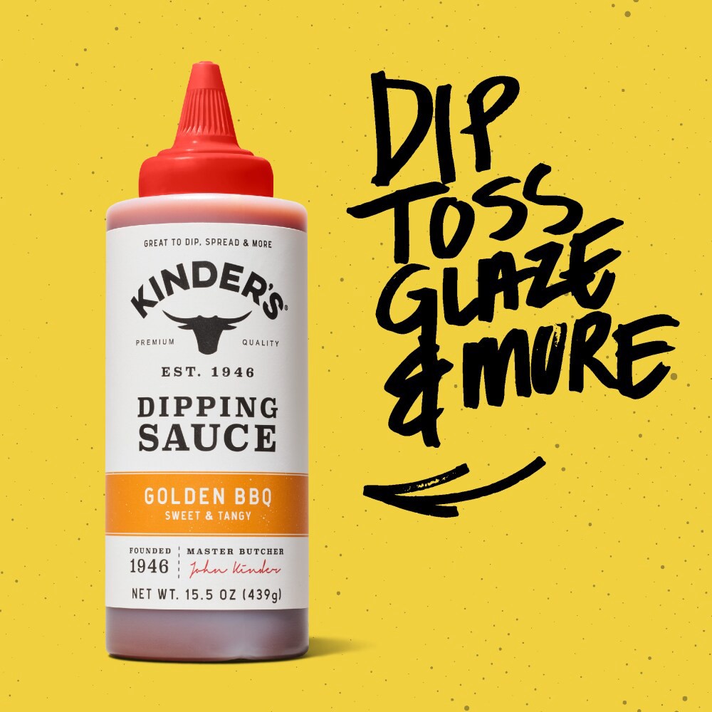 slide 5 of 5, Kinder's Golden BBQ Dipping Sauce - 15.5 oz, 15.5 oz